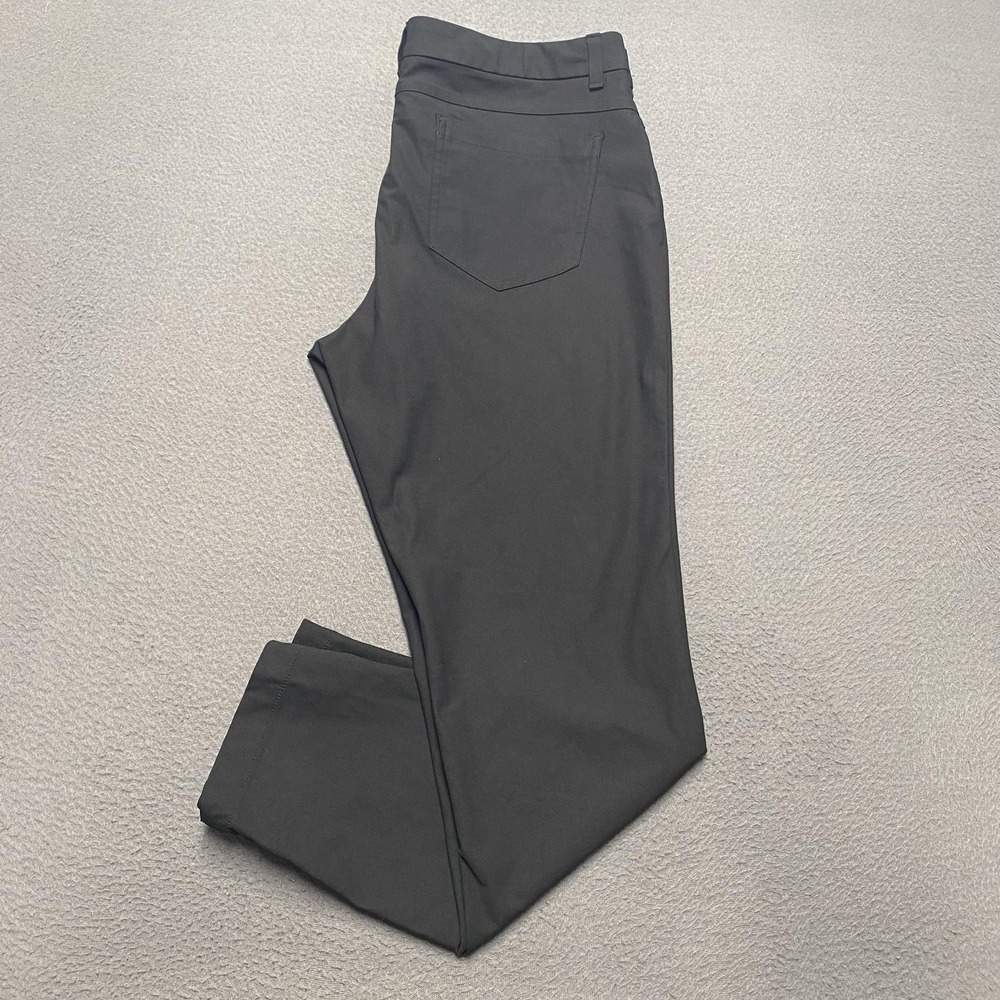 VRST Pants Mens 35x30 Black Straight Stretch Performance‎ Golf Casual Modern Fit